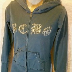 BCBGmaxazria dark turquoise valour jacket.